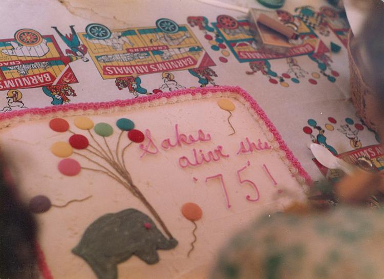 1982 Greer, Bea's 75th-10